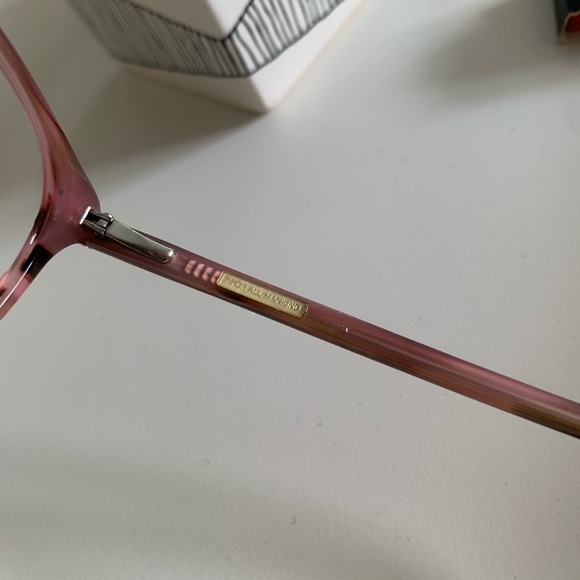 7 FOR ALL MANKIND pink eyeglass frames NWT - Picture 4 of 4
